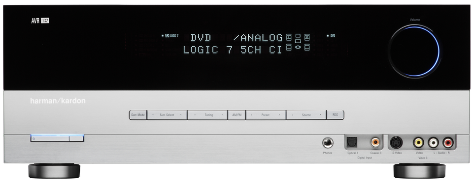 AVR 132 - Black - AVR 132 AV RECEIVER - Hero